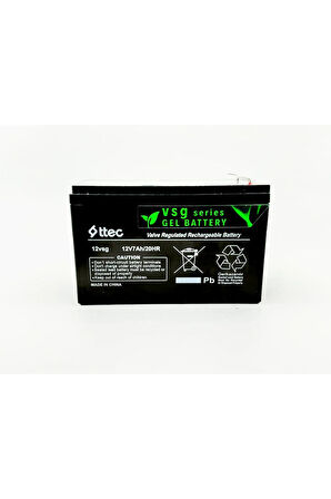 PİLSAN OYUNCAK ARABA AKÜSÜ VE  12V 7AH  Jel Akü Tipi Sınırlı Seri