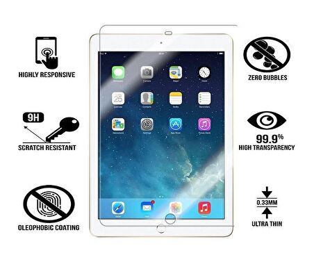 Engo Apple iPad Air 1. Nesil Ekran Koruyucu Flexible Nano