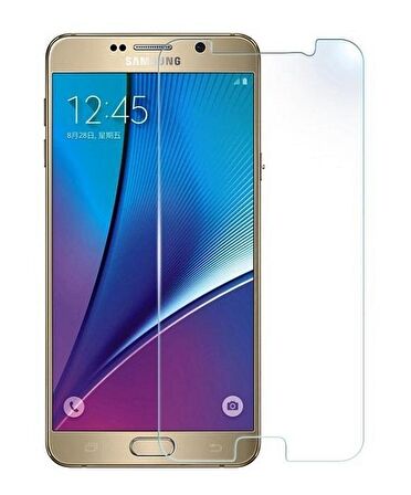 Samsung Galaxy Note 5 Nano Flexible Esnek 9H Temperli Ekran Koruyucu Cam