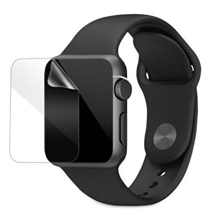 Engo Apple Watch Uyumlu  Ultra 49MM Ekran Koruyucu Şeffaf TPU Film 2 Adet