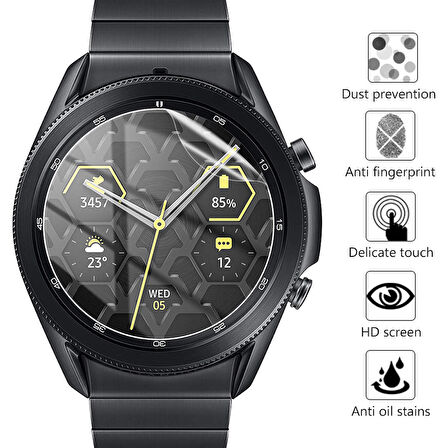 Samsung Galaxy Watch 6 44 mm Ekran Koruyucu Nano Cam 2 Adet