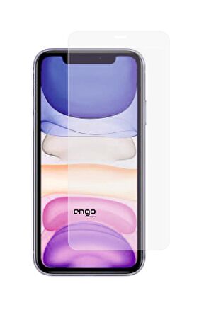 Engo Apple Uyumlu iPhone 11 Ekran Koruyucu Mat Parmak İzi Bırakmaz