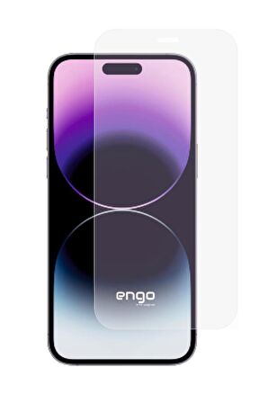Engo Apple Uyumlu iPhone 14 Pro Max Ekran Koruyucu Mat Parmak İzi Bırakmaz