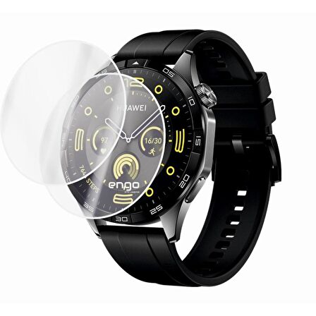 Huawei Watch GT 4 Ekran Koruyucu 46mm Şeffaf TPU Film 2 Adet