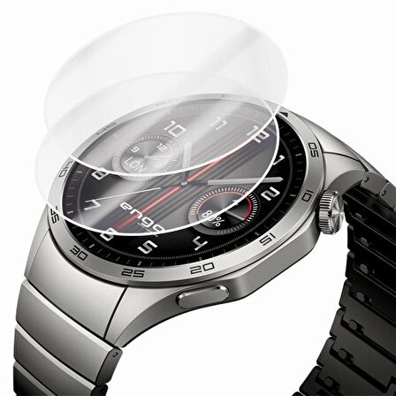 Huawei Watch GT 4 Ekran Koruyucu 46mm Şeffaf TPU Film 2 Adet