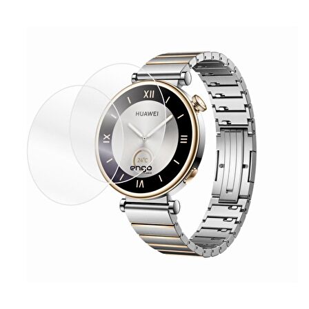 Huawei Watch GT 4 41mm Ekran Koruyucu Şeffaf TPU Film 2 Adet