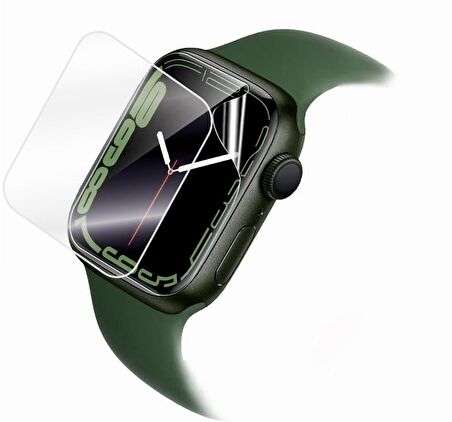 Engo Apple Watch Uyumlu  8 45 MM Mat Ekran Koruyucu TPU Film 2 Adet