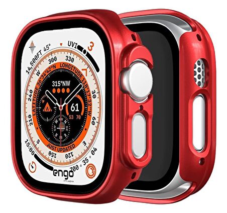 Apple Watch Ultra Kılıf Sert PC Kasa Watch Ultra 49mm Kılıf