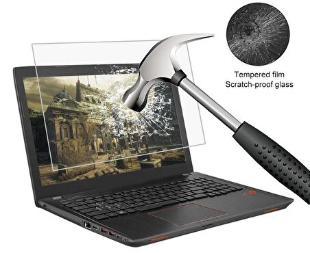 Asus ROG Zephyrus 15.6 inç Ekran Koruyucu Nano Temperli 