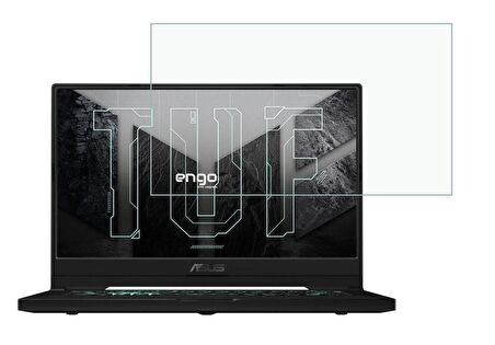 Asus TUF DASH 15.6 inç Ekran Koruyucu Nano Temperli 