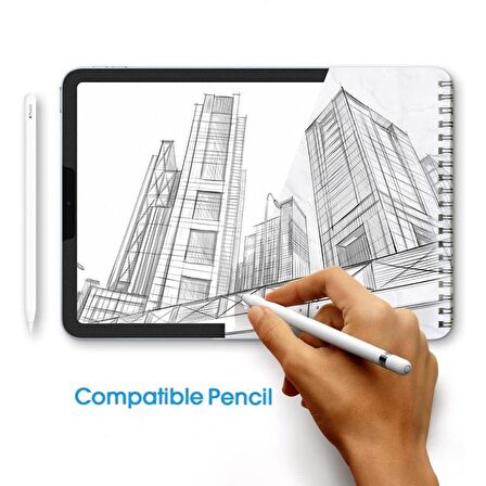Samsung Galaxy Tab A7 Lite Paperlike Ekran Koruyucu Şeffaf SM-T220