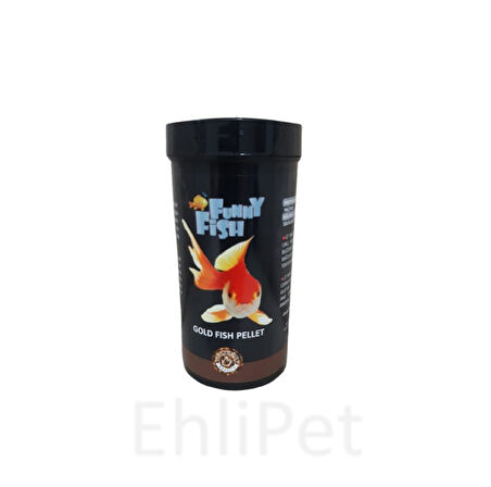 Ehlipet Funny Gold Fish Pellet Balık Yemi 250 ml