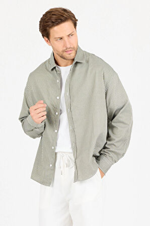 Erkek Çizgili Gömlek
