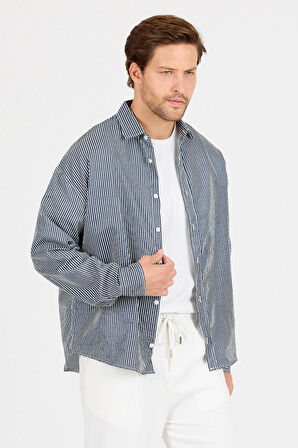 Erkek Çizgili Gömlek