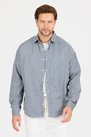Erkek Çizgili Gömlek