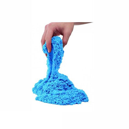 Kinetik kum 1kg - Mavi Renk