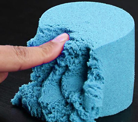 Kinetik kum 1kg - Mavi Renk