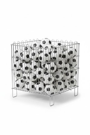 Katlanır Tel Havuz Sepeti 60x80 cm | Market ve Mağaza Promosyon Sepeti | Metal Havuz Sepet