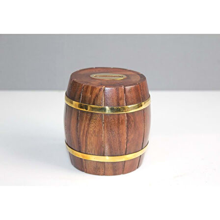 Pirinç Fıçı Kumbara