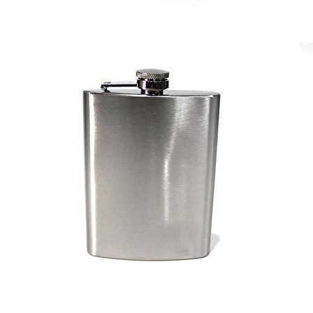 Cep Matarası 6 Oz Paslanmaz Çelik Viski Konyak İçki Kamp Şişesi