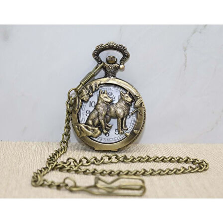 Kurt Tasarımı Köstekli Saat