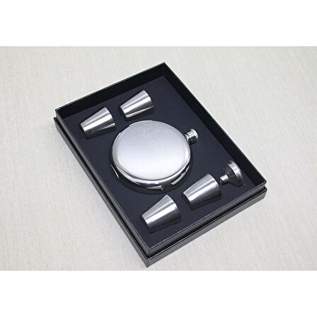 4 Shot Bardaklı Matara Seti