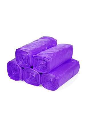 Büzgülü Ve Kokulu Çöp Poşeti 55x60 Orta Boy 60 Adet Çilek Lavanta Limon