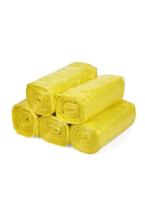 Büzgülü Ve Kokulu Çöp Poşeti 55x60 Orta Boy 60 Adet Çilek Lavanta Limon