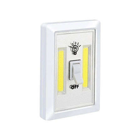 PORTATİF DUVAR VE DOLAP İÇİ LEDLİ KARE IŞILDAK SL-606 (4457)