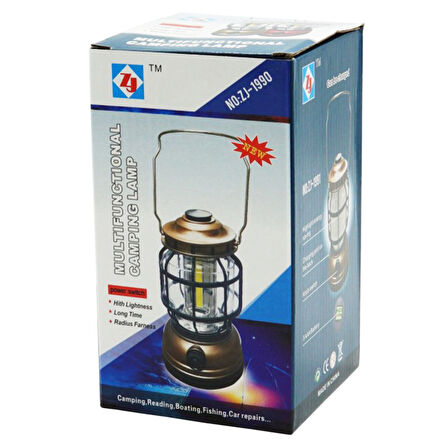 COK FONKSİYONLU PİLLİ KAMP LAMBASI (4457)
