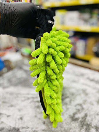 Euphrate Mikrofiber Oto Yıkama Eldiveni 23*18 kalın makarna 