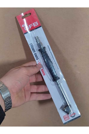 Küresel Hortum Giriş Euro Girişli Kompresör Lastik Şişirme Hava Basma Jakı Siyah
