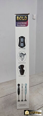 Evci BOLD Siyah Çubuk Blender 200-500w.