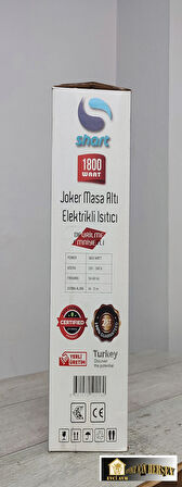 Evci Joker Masa Altı Elektirikli Quartz Isıtıcı Soba 1800W