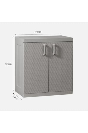 Plastik dolap, Bahçe Dolabı, Banyo Dolabı 89x54x96cm