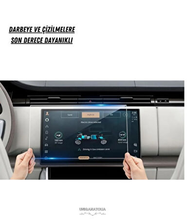 Range Rover 2025 Evoque Navigasyon ve Multimedya Uyumlu Nano Ekran Koruyucu