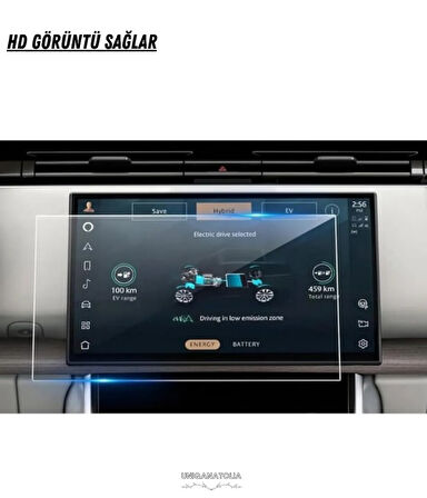 Range Rover 2025 Evoque Navigasyon ve Multimedya Uyumlu Nano Ekran Koruyucu