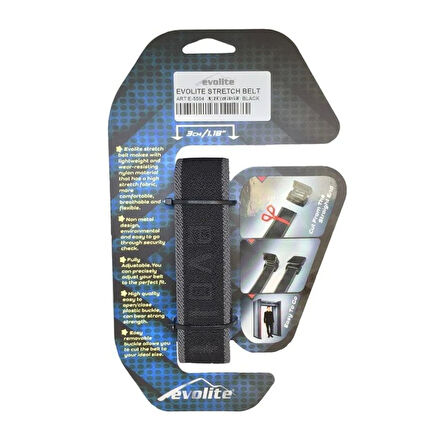 Outdoor Stretch Kemer 125 Cm Siyah