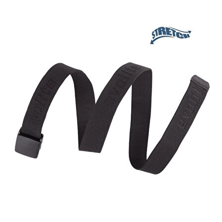Outdoor Stretch Kemer 4 Cm 125 Cm Siyah