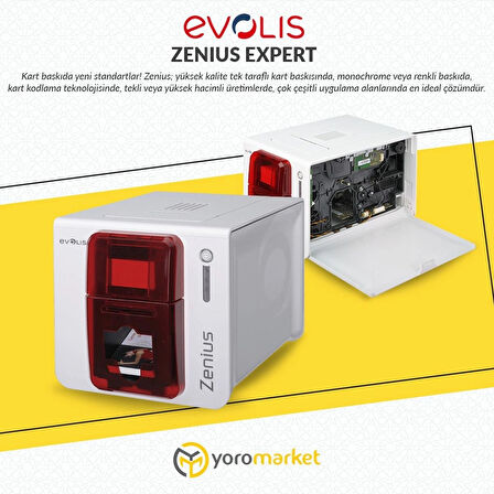 Evolis EVOLİS ZENİUS PLASTİK KART YAZICI (tek yüz baskı)