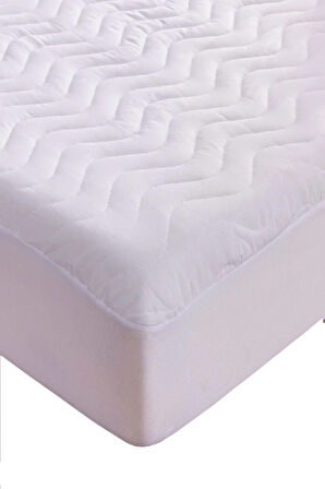 Evony Fitted Kapitoneli Alez 220x200 Cm Çift Kişilik Sıvı Geçirmez Çarşaf