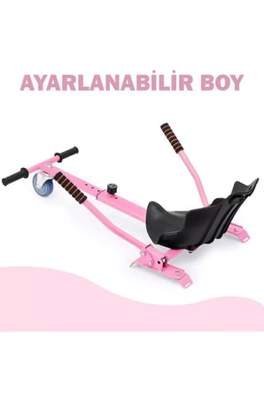Citymate Elektrikli Kaykay Hoverboard Akıllı Denge 6.5 Inch + HoverKart + Çanta EXTREM PAKET D05