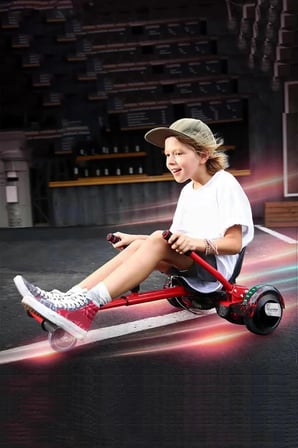 Citymate Elektrikli Kaykay Hoverboard Akıllı Denge 6.5 Inch + HoverKart + Çanta EXTREM PAKET D15