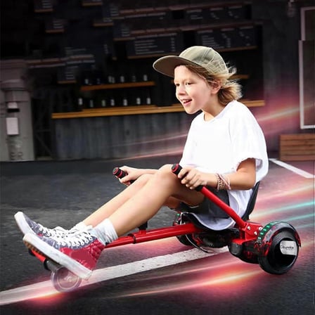Citymate Elektrikli Kaykay Hoverboard Akıllı Denge 6.5 Inch + HoverKart + Çanta EXTREM PAKET D16