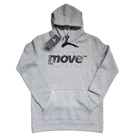 FUBA KAPŞONLU SWEAT MOVE GRİ