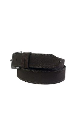 Fossil 4cm Koyukahve Hakiki Deri Spor Erkek Kemeri-125CM