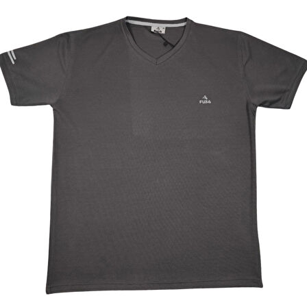 FUBA ERKEK V YAKA ANTRASİT TİŞÖRT