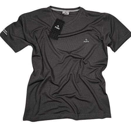 FUBA ERKEK V YAKA ANTRASİT TİŞÖRT