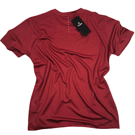 FUBA ERKEK 0 YAKA TİŞÖRT BORDO