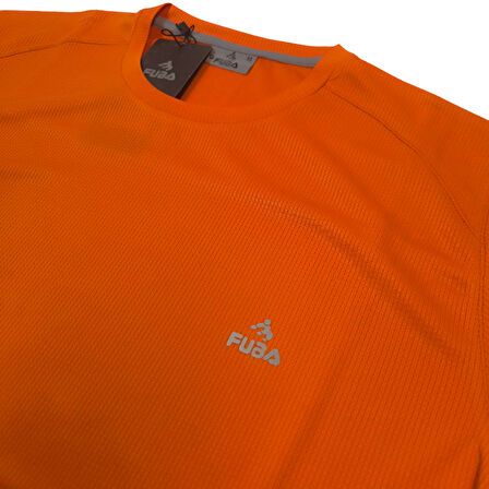 FUBA ERKEK 0 YAKA TİŞÖRT TURUNCU